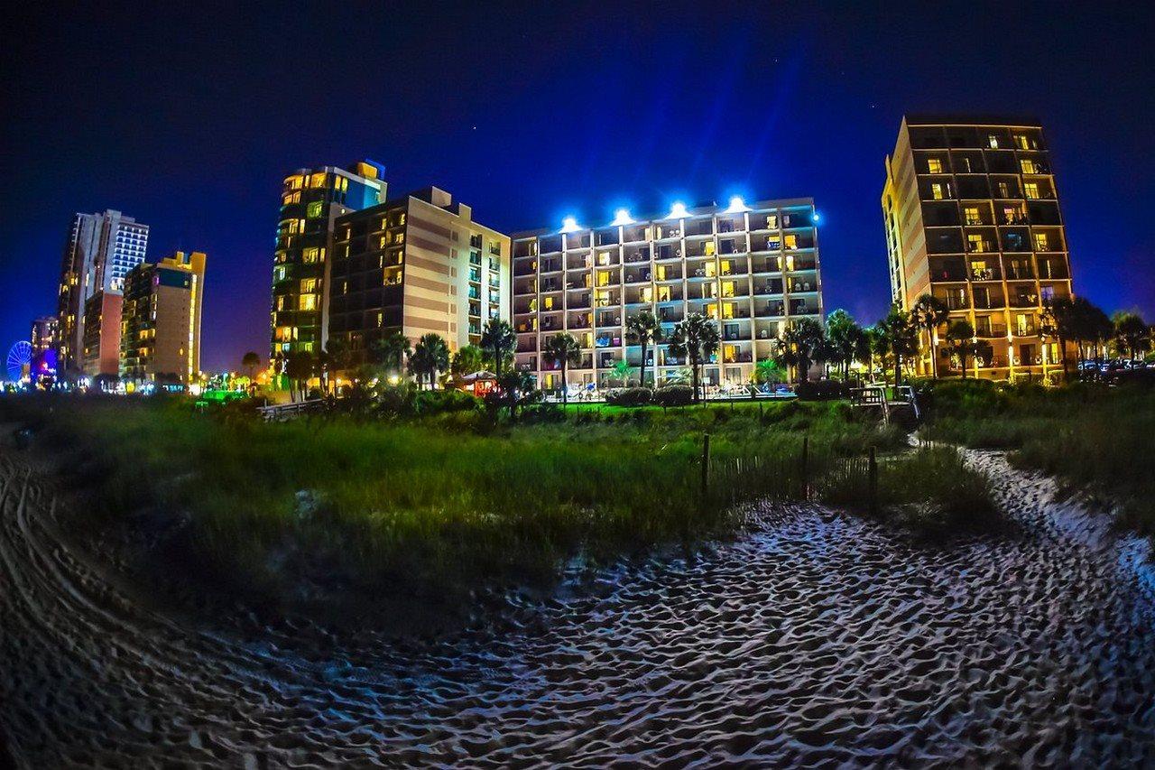 Sandcastle Oceanfront Resort At The Pavilion Myrtle Beach Buitenkant foto
