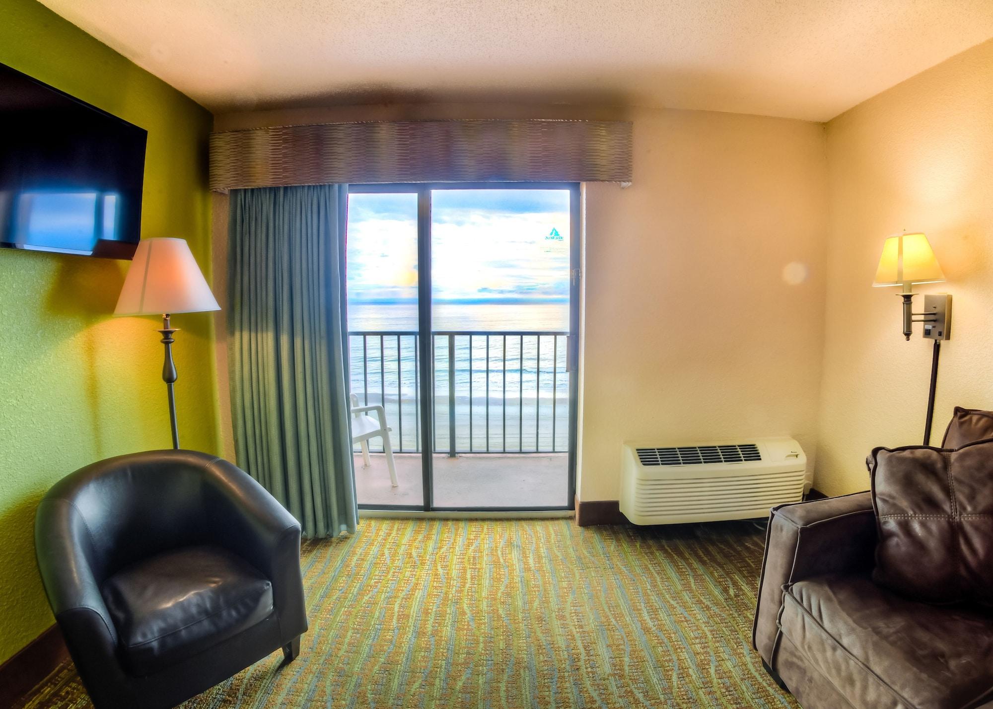 Sandcastle Oceanfront Resort At The Pavilion Myrtle Beach Buitenkant foto
