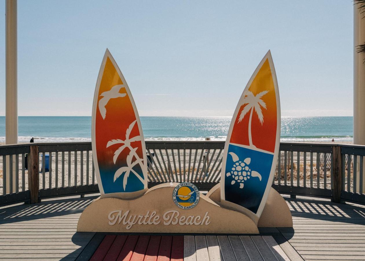 Sandcastle Oceanfront Resort At The Pavilion Myrtle Beach Buitenkant foto